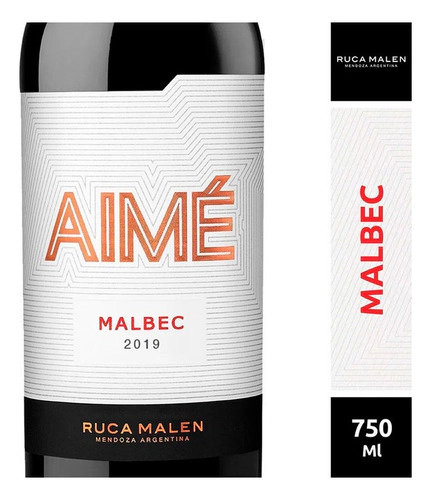 Vino Malbec Aime Botella X 750 Ml