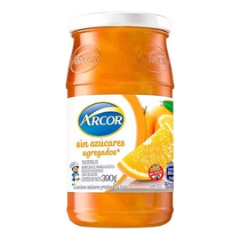 Mermelada Arcor De Naranja Sin Azucar Agregada 390 Gr