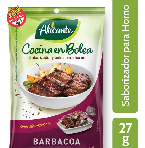Cocina En Bolsa Alicante Saborizador Barbacoa 27 Gr