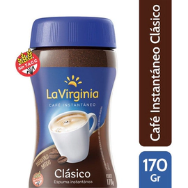 Café Instantáneo La Virginia Clásico Sin Tacc 170 Gr