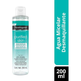 Agua Micelar Neutrogena Desmaquillante Purifiend Skin 200 Ml