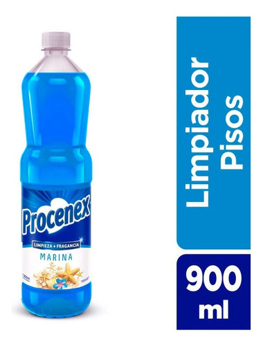 Limpiador Procenex Liquido De Pisos Marina 900 Ml