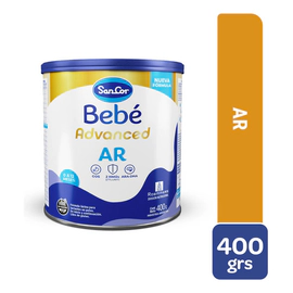Leche En Polvo Sancor Bebe Advanced Ar 400 Gr