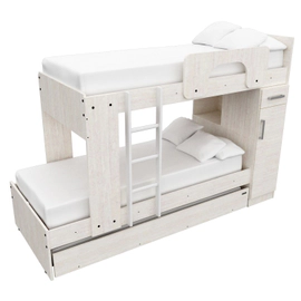 Cama Cucheta Superpuesta Triple Mosconi Dormitorio Infantil Venezia