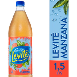 Levite Manzana Agua Saborizada Sin Gas 1,5 Lts