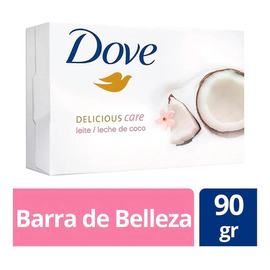 Jabon Dove Leche De Coco Decilicius Care 90 Gr