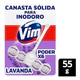 Canasta Inodoro Vim Solida Poder 5 Aroma Lavanda 55 Gr