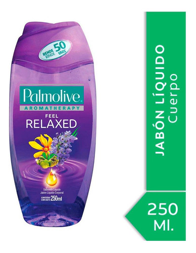 Jabon Palmolive Liquido Corporal Feel Relaxed 250 Ml