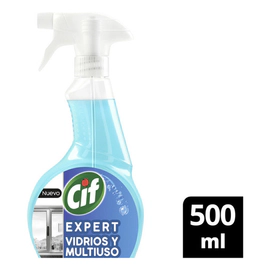 Limpiador Vidrios Cif Mulitiuso Expert 500 Ml Gatillo
