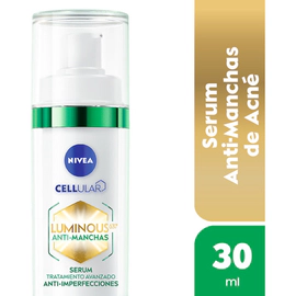 Serum Anti-acne Nivea Luminous 630 Anti-imperfecciones X30ml Sensible Día/noche