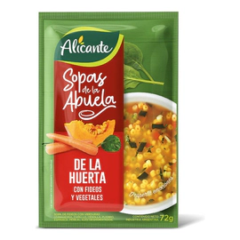 Sopa De La Abuela Alicante Verduras Y Fideos 72 Gr