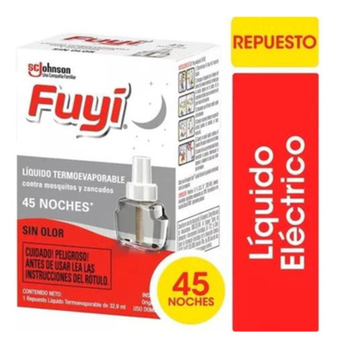Fuyi Repelente Repuesto 45 Noches 1 Un