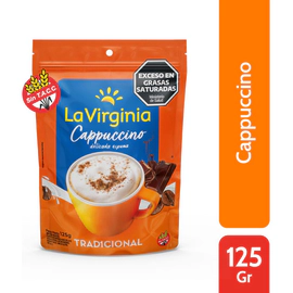 Café Cappuccino La Virginia Tradicional Repuesto 125 Gr