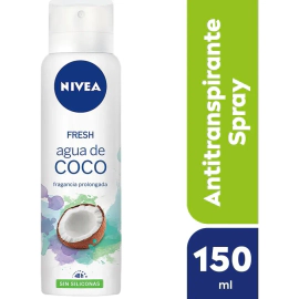Desodorante Nivea Fresh Agua De Coco Sin Siliconas X 150 mL
