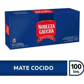 Mate Cocido Nobleza Gaucha 100 Saquitos