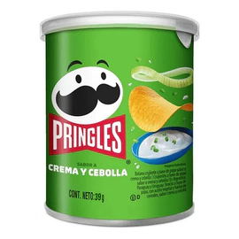 Pringles Papas Fritas Crema Y Cebolla 39 Gr