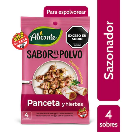 Sabor En Polvo Alicante Panceta Hierbas 4 Sobres