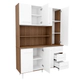 Aparador De Cocina 1,20 mts. Mueble Organizador Melamina