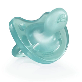 Chupete Chicco Silicona Physio Soft Sil 6-16m Azul
