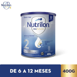 Leche En Polvo Nutrilon 2 Profutura Nutricia Bagó 400 Gr