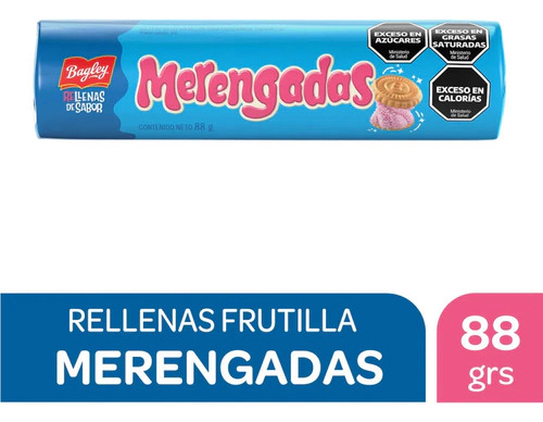 Galletitas Merengadas Frutilla 88 Gr