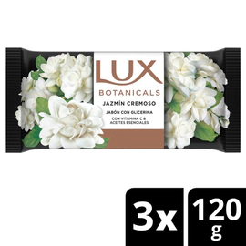 Jabón en Barra Lux Jazmín Cremoso Multipack 3x120 g
