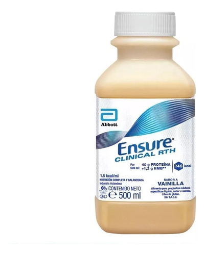 Ensure Clinical Rth 500 Ml Sabor Vainilla Vainilla