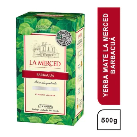 Yerba Mate La Merced Barbacua Origen Controlado X 500 Gr