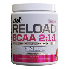 Reload Bcaa Ena 2:1:1 X 220g Aminoacidos - Sabor Fruit Punch