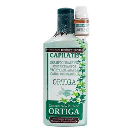 Shampoo Capilatis + Concentrado Puro Con Ortiga 410 Ml