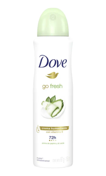 Desodorante Antitranspirante Dove Pepino Go Fresh 150ml