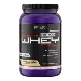 Ultimate Prostar 100% Whey Sabor Vainilla Creme X2 Lb