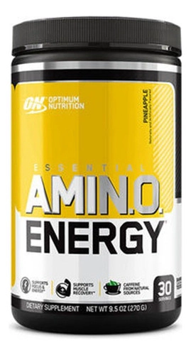Aminoacidos Optimum Nutrition Bcaa Amino Energy 270 Gr