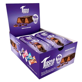 Barra proteica Mrs Taste  x 45grs Caja x 12 Sabor Chocolate