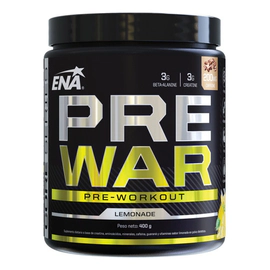 Pre Entrenamiento Ena Pre War Energizante Lemonade 400 Gr