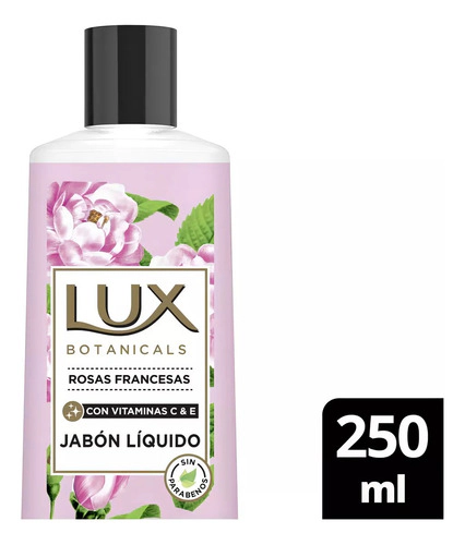 Jabon Liquido Cuerpo Lux Botanicals Rosas Francesas X 250 Ml