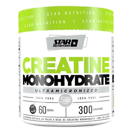 Creatina Star Nutrition Monohidrato Fuerza Potencia X 300 Gr
