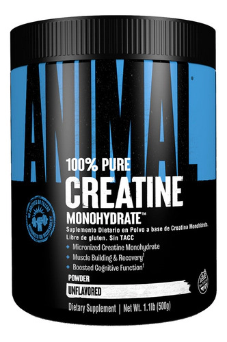 Universal Nutrition Animal 100% Creatine Monohydrate X500 Gr
