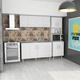 Aparador Columna De Cocina 4 Puertas Organizador