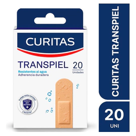 Curitas Apositos Adhesivos Transpiel X 20 Un