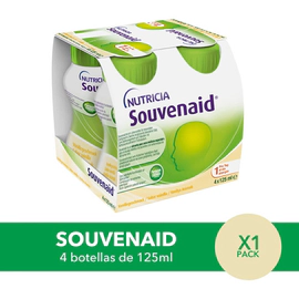 Souvenaid Sabor Vainilla 4un X125ml Para Memoria Vainilla