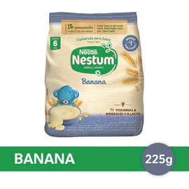 Alimento Nestum Banana Sin Azúcar 225 Gr