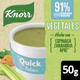 Sopa Instantanea Quick Knorr Vegetales Balance 5 Sobres