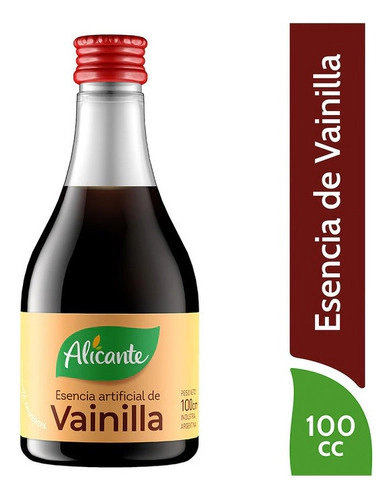 Esencia Artificial De Vainilla Alicante Liquida 100 Cc