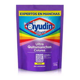 Quitamanchas Ayudin En Polvo Colores 450 Gr