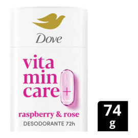 Desodorante Dove Raspberry & Rose En Barra 74g
