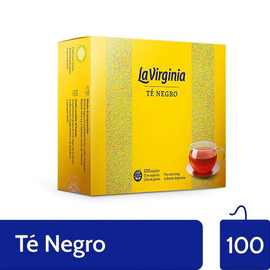 Té La Virginia En Saquitos Clásico 100 Unidades