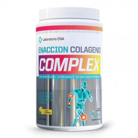 Suplemento En Polvo Enacción Colágeno Complex Sabor Limonada En Pote De 270g