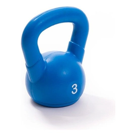 Pesa Rusa Plastica Mir 3 Kg Fitness Kettlebell