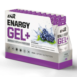Ena Enargy Gel Cafeina Sabor Uva Caja 12 Un